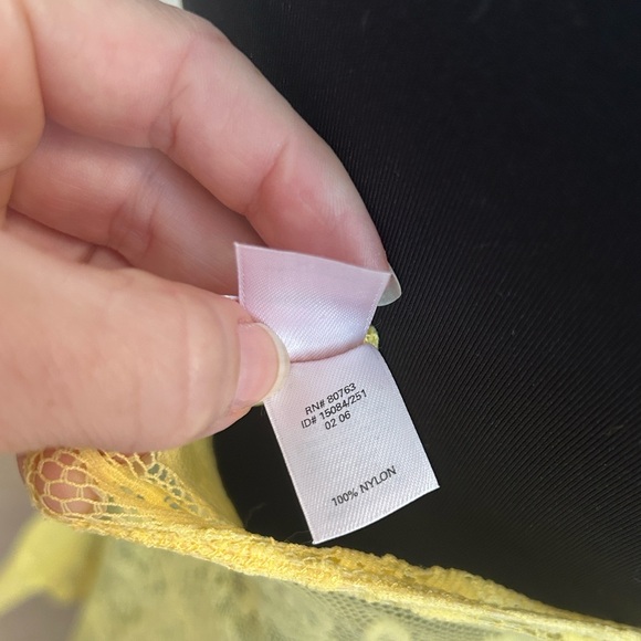 2006 Y2K Vintage Victoria’s Secret Lace Halter Babydoll Lingerie Mini Dress XS - Picture 6 of 6